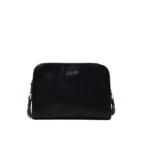 Borsa Donna a tracolla, con chiusura zip e logo metallico frontale
